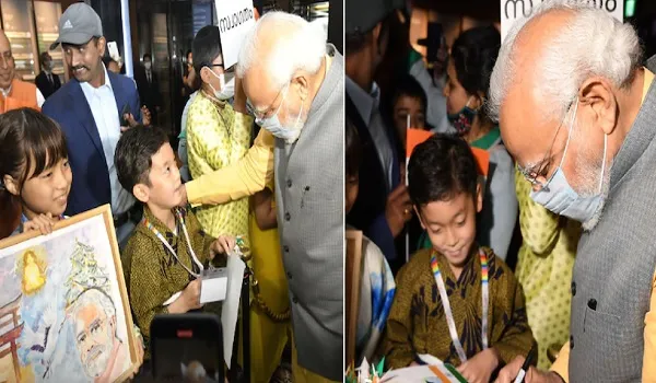 PM Modi Japan Visit : जापानी बच्चे की हिंदी सुनकर गदगद हुए पीएम मोदी, फिर पूछा ये दिलचस्प सवाल