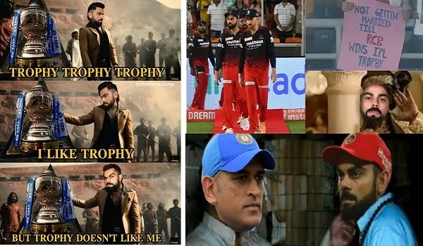 IPL 2022 : आरसीबी की हार के बाद ट्विटर पर ट्रेंड हुआ #Chokli, मीम्स की भरमार
