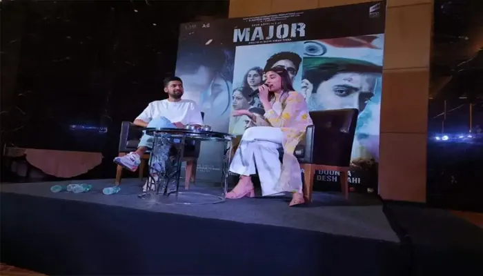 ‘Major’ के प्रमोशन के लिए लखनऊ पहुंची सई मांजरेकर, फिल्म की सफलता को लेकर एक्ट्रेस ने कही बड़ी बात