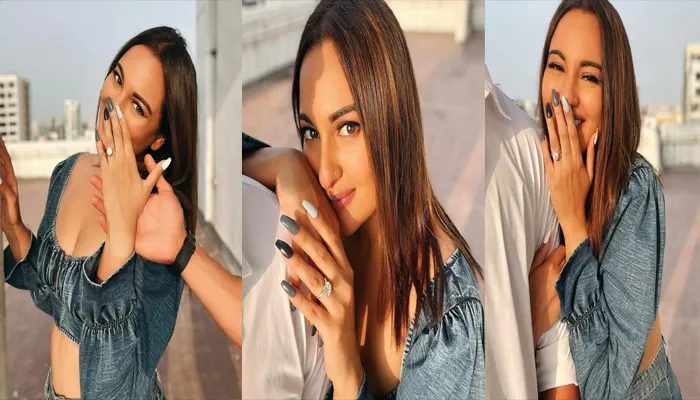 Sonakshi Sinha ने कर ली सगाई! रिंग फ्लॉन्ट करते हुए मिस्ट्री ब्वॉय के साथ नजर आईं एक्ट्रेस, देखें फोटो
