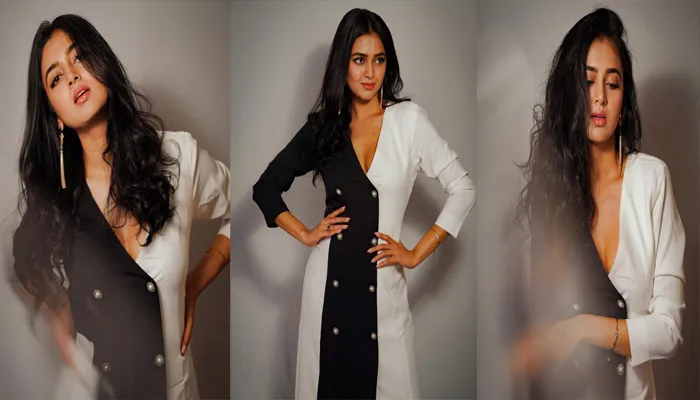 ब्लैक एंड व्हाइट Outfit में सिजलिंग पोज दे रहीं Tejasswi Prakash, देखें एक्ट्रेस का ग्लैमरस अंदाज
