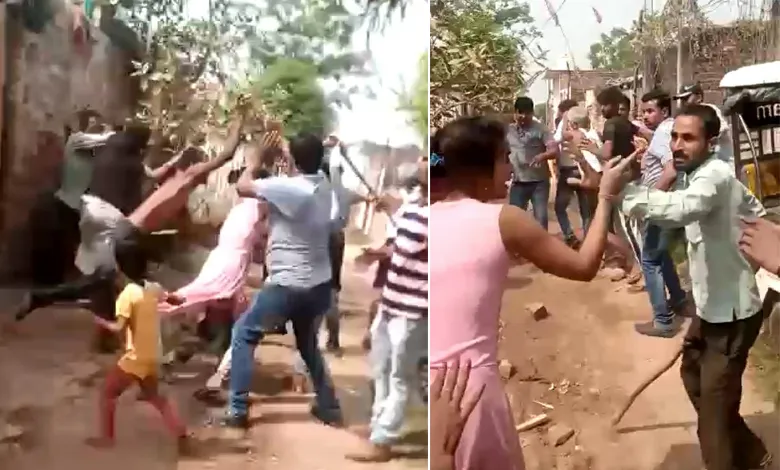 लखीमपुर-खीरी: हमलावरों ने महिलाओं और बच्चों को लाठियों से पीटा, कई घायल