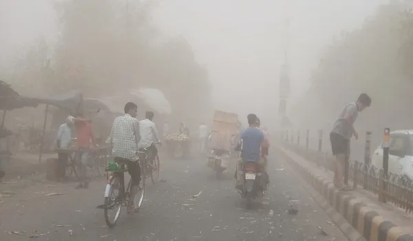 रामपुर में धूल भरी आंधी दढ़ियाल में बारिश और खौद में पड़े ओले