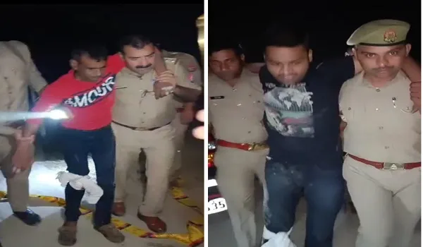 रामपुर: पुलिस ने मुठभेड़ के दौरान दो पशु तस्करों के पैर में मारी गोली