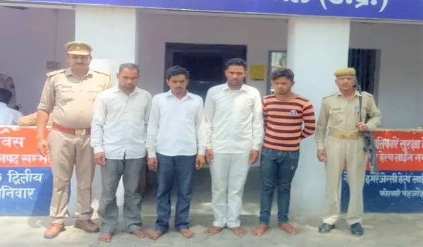 संभल: अपहरणकर्ताओं के चंगुल से दो लोगों को छुड़ाया, चार गिरफ्तार