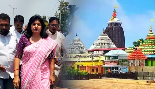 भुवनेश्वर: पुरी मंदिर में परिक्रमा पथ का काम देने के फैसले पर भाजपा ने उठाये सवाल