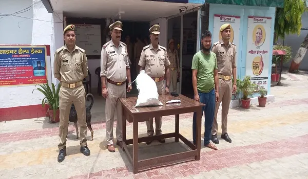 बिजनौर: अवैध हथियार बनाने की फैक्ट्री पकड़ी, उपकरण सहित एक गिरफ्तार
