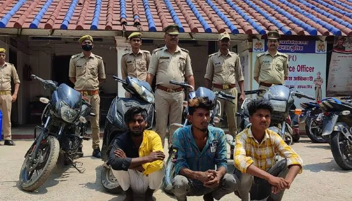 गोरखपुर पुलिस ने ऑटोलिफ्टर गैंग के तीन सदस्यों को किया गिरफ्तार