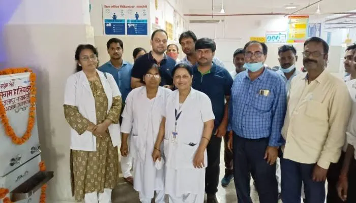 रायबरेली: कलेक्ट्रेट के बाद महिला चिकित्सालय को संगम अस्पताल ने दिया आरओ