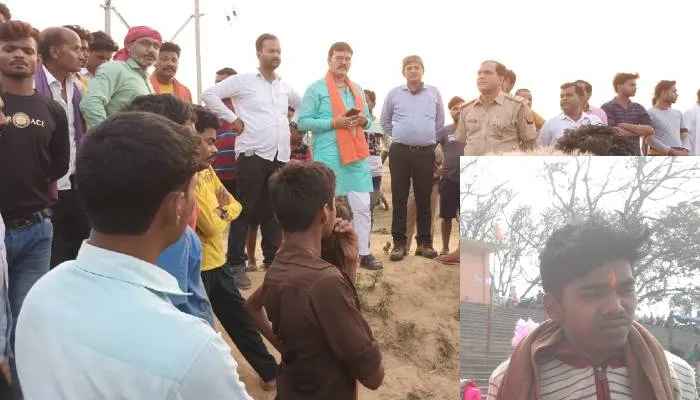 बहराइच: सरयू नहर में स्नान कर रहा युवक डूबा, गोताखोरों की मदद से शुरू हुई तलाश