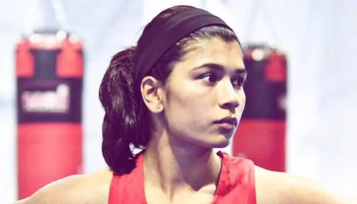 Nikhat Zareen का वादा- अब ओलम्पिक चैंपियन बनकर दूंगी भाषण