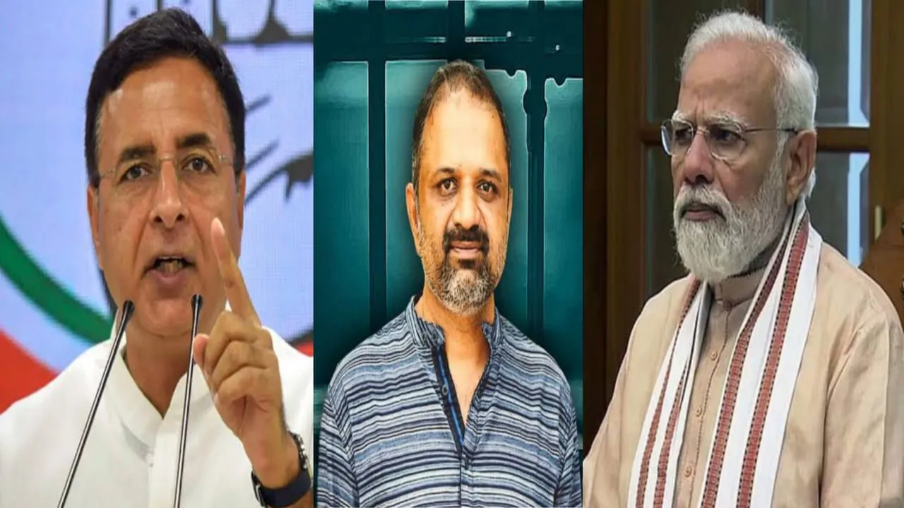 मोदी सरकार ने ऐसे हालात पैदा किए कि राजीव गांधी का हत्यारा रिहा हो गया- सुरजेवाला