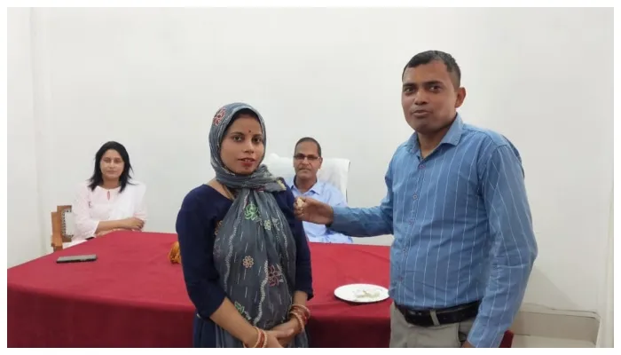हरदोई: राष्ट्रीय लोक अदालत ने पति पत्नी को फिर से मिलाया, छोटी बहन उजाड़ रही थी भाई का घर