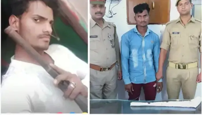अलीगढ़: सोशल मीडिया पर युवक को अवैध असलहा लहराना पड़ा भारी, मुकदमा दर्ज