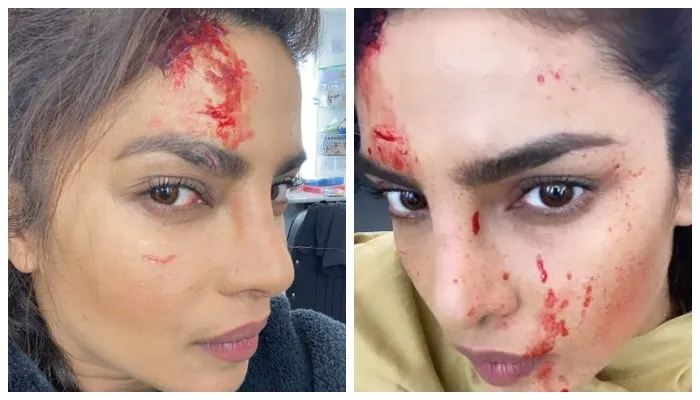 शूटिंग के दौरान प्रियंका चोपड़ा ने शेयर की ऐसी तस्वीरें, देखकर डर गए फैंस
