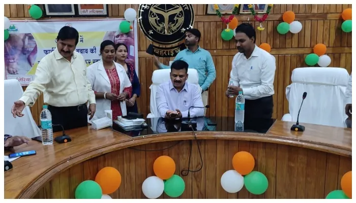 बहराइच: मास ड्रग एडमिनिस्ट्रेशन अभियान का शुभारंभ, जिले भर के 34.46 लाख लोगों को दी जाएगी दवा