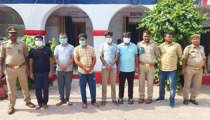 अयोध्या: अफीम कोठी के पास पुलिस ने दी दबिश,  गिरोह के 5 सट्टे बाज गिरफ्तार