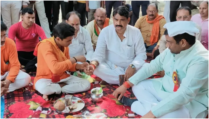 उन्नाव: ”अमृत सरोवर योजना” का हुआ शुभारंभ, विधायकों ने किया भूमि पूजन