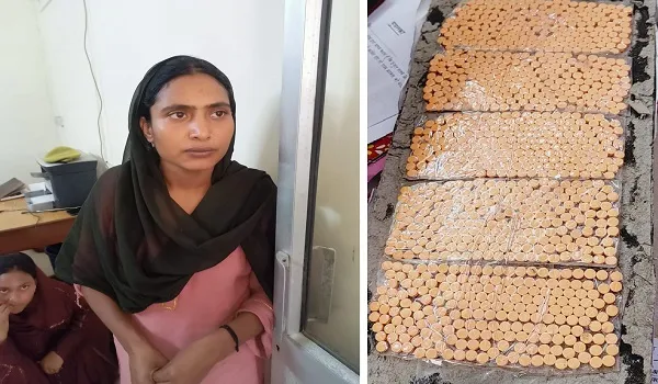 मुरादाबाद : जेल में नशीली गोलियों के साथ महिला गिरफ्तार, भेजा जेल