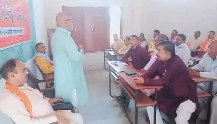 बाराबंकी : विश्व हिंदू परिषद कार्यकर्ताओं को देगा प्रशिक्षण, खाका तैयार