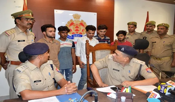 मुरादाबाद : शौक पूरा करने के लिए की थी लूट, पांच गिरफ्तार