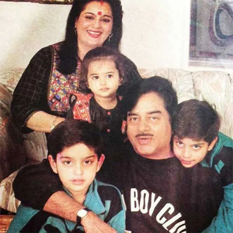 Childhood photos of Sonakshi Sinha