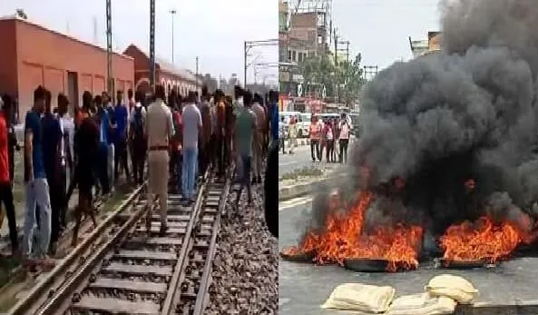 ‘अग्निपथ स्कीम’ विरोध: आक्रोशित छात्रों ने बीजेपी विधायक की कार पर किया हमला, नवादा में पुलिस ने किया लाठीचार्ज