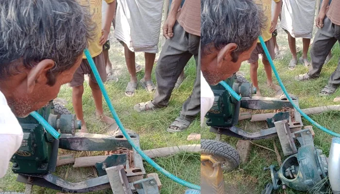 बहराइच: फ्रायबल टूटकर किसान के सीने में घुसा, मौत