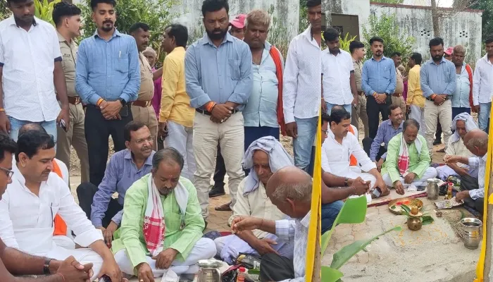 कुशीनगर: अमृत सरोवर पोखरें का हुआ शिलान्यास, हाटा विधायक ने कहा- प्रदेश सरकार की यह महत्वपूर्ण योजना है