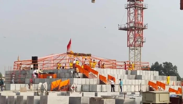 अयोध्या: 1.5 लाख घनफुट पत्थरों से होगा राम मंदिर के भूतल का निर्माण