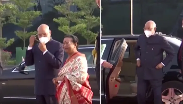 राष्ट्रपति रामनाथ कोविंद की फ्लिट के दौरान टकराए दो वाहन, एनोवा और एम्बुलेंस क्षतिग्रस्त