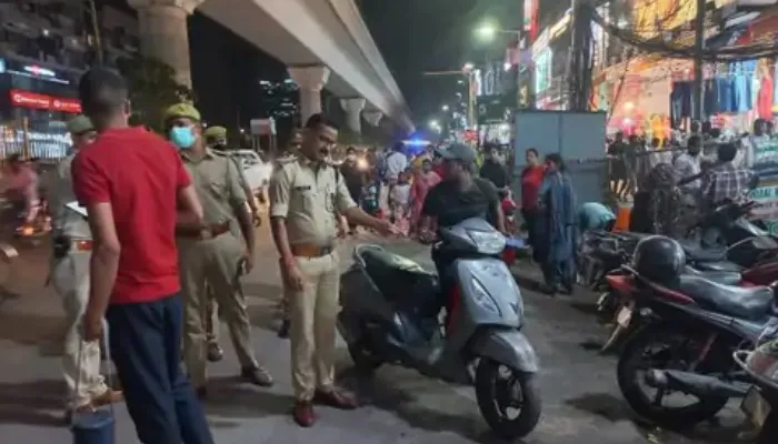 ग्रेटर नोएडा पुलिस ने चलाया चेकिंग अभियान, काटे गए 876 वाहनों के चालान