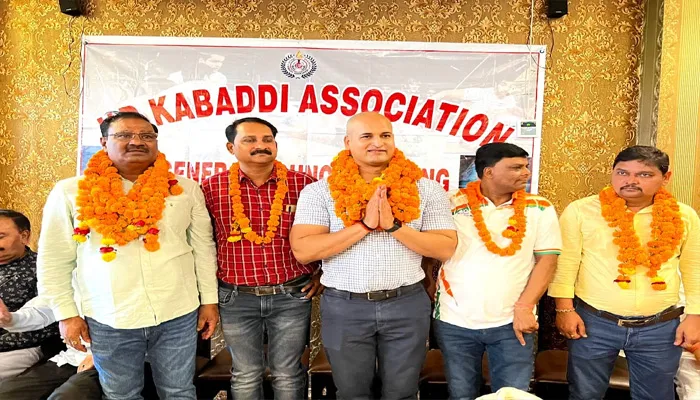 अयोध्या: उत्तर प्रदेश राज्य कबड्डी संघ का चुनाव सर्वसम्मति से हुआ संपन्न, विकास सिंह बने अध्यक्ष