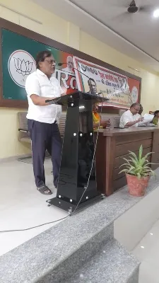 बहराइच: कार्यसमिति की बैठक में पूर्व मंत्री बोले- भाजपा कार्यकर्ता हैं पार्टी के प्राणतत्व