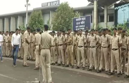 अग्निपथ योजना: छत्तीसगढ़ में हाई अलर्ट, रेलवे स्टेशन पर भारी पुलिस बल तैनात
