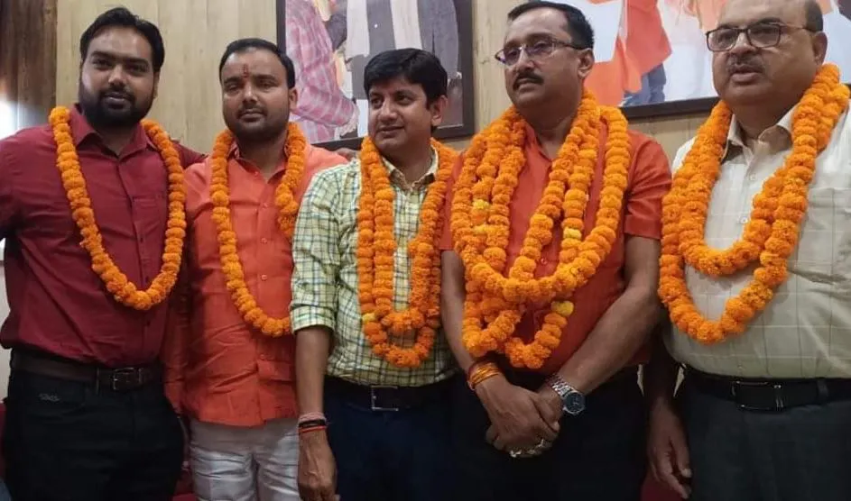 बरेली: पश्चिमी उत्तर प्रदेश उद्योग व्यापार मंडल के जिलाध्यक्ष सुधीश तो महानगर अध्यक्ष बने अंकित