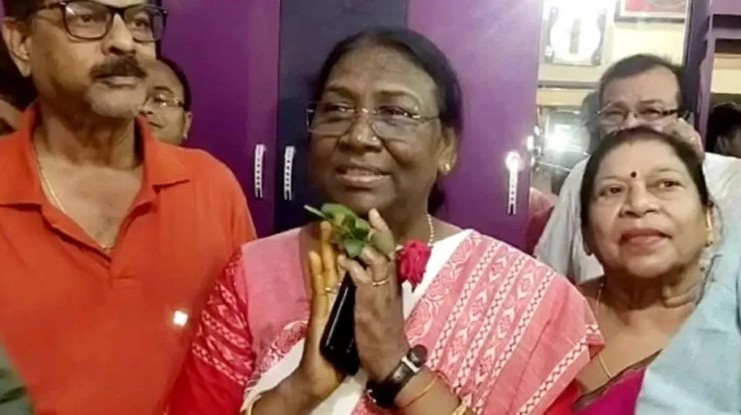 दिल्ली के लिए रवाना हुईं राष्ट्रपति चुनाव के लिए राजग की प्रत्याशी द्रौपदी मुर्मू 