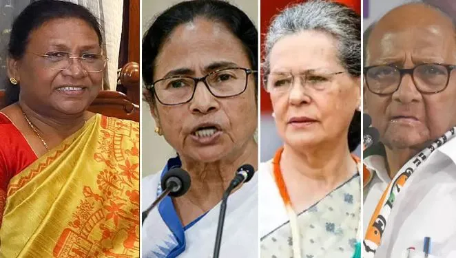 राष्ट्रपति उम्मीदवार द्रौपदी मुर्मू ने सोनिया गांधी, शरद पवार और ममता बनर्जी से बात कर मांगा समर्थन