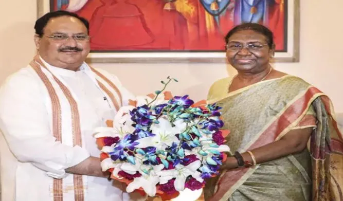 जेपी नड्डा ने खड़गे, चौधरी, देवेगौड़ा और अब्दुल्ला से की बात, मुर्मू के लिए मांगा समर्थन