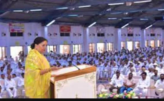 ब्रह्माकुमारी की माताओं, बहनों की ताकत से बदल रही दुनिया: वसुंधरा राजे