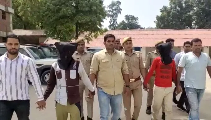 बदायूं में एटा के बदमाशों ने तीन जगह की थी लूट, दो गिरफ्तार