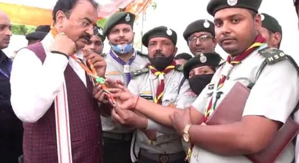 बरेली: उपमुख्यमंत्री से मिले हिंदुस्तान स्काउट्स गाइड्स