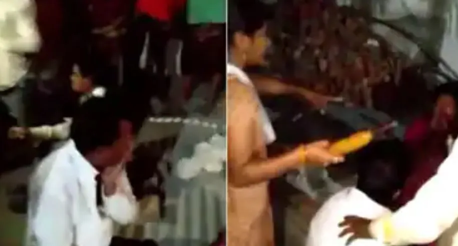 महिला के साथ संदिग्ध हालत में पकड़े गए तीन पटवारी सस्पेंड, जिला संघ ने भी निकाला बाहर, पीटने का वायरल हुआ था वीडियो