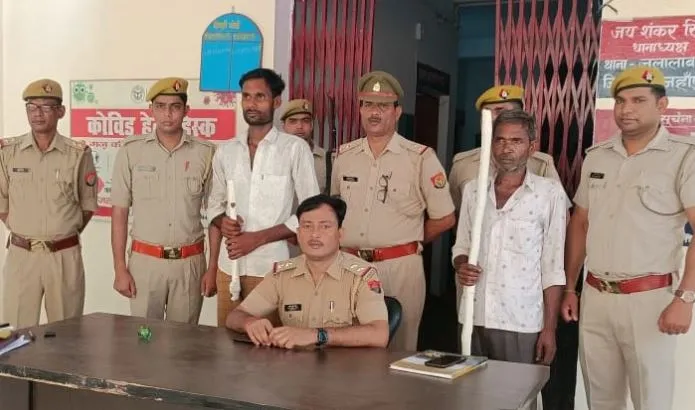 शाहजहांपुर: जलालाबाद के दोहरे हत्याकांड में दो आरोपी गिरफ्तार