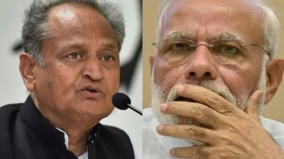 मोदी सरकार देश में महंगाई से ध्यान हटाने के लिए खेल रही है खेल- सीएम गहलोत