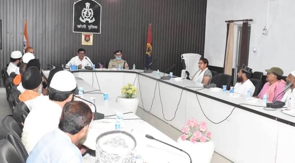 बरेली: नौजवानों को आपसी मेल मिलाप का सकारात्मक संदेश दें- एसएसपी