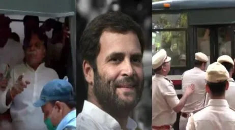 मनी लांड्रिंग मामला: राहुल गांधी की ईडी में पेशी से पहले कई कांग्रेस कार्यकर्ता गिरफ्तार