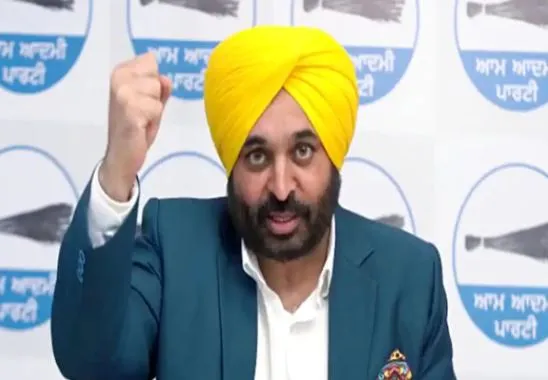 पंजाब: भाजपा ने मुख्यमंत्री भगवंत मान का पुतला जला कर किया रोष प्रदर्शन