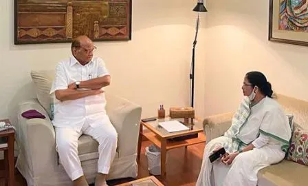 ममता बनर्जी ने की शरद पवार से दिल्ली में मुलाकात, इन अहम मुद्दों पर हुई चर्चा