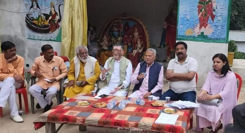 बरेली: संतोष गंगवार ने बूथ सशक्तिकरण के तरीके बताएं